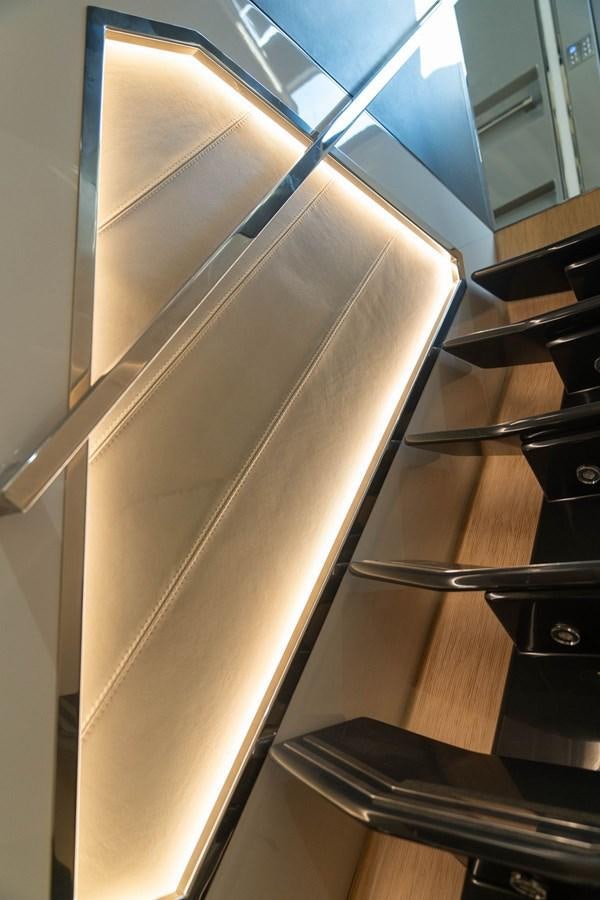 a large metal object aboard ANGELS Yacht for Sale