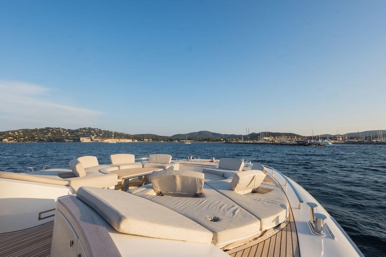 a boat on the water aboard NAYLA Yacht for Sale