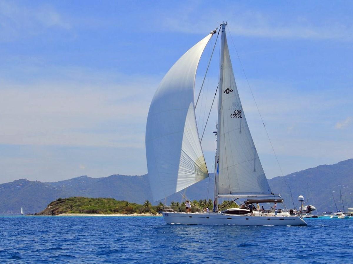 a sailboat on the water aboard MATAWAI Yacht for Sale