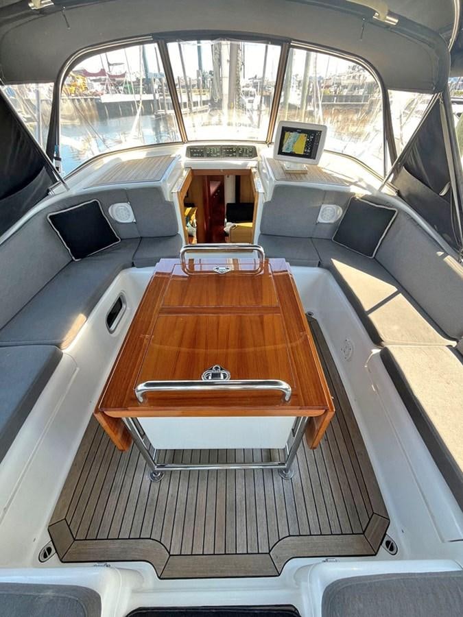 inside of a vehicle aboard MATAWAI Yacht for Sale