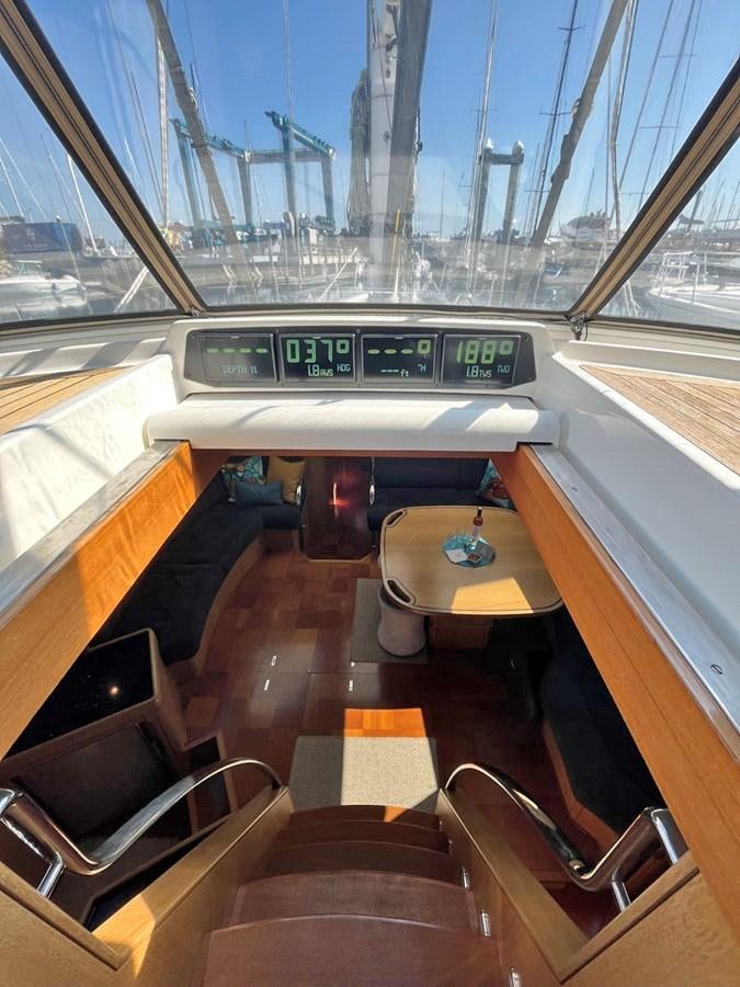 inside of a ship aboard MATAWAI Yacht for Sale