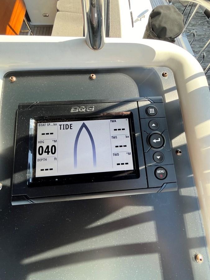 graphical user interface aboard MATAWAI Yacht for Sale