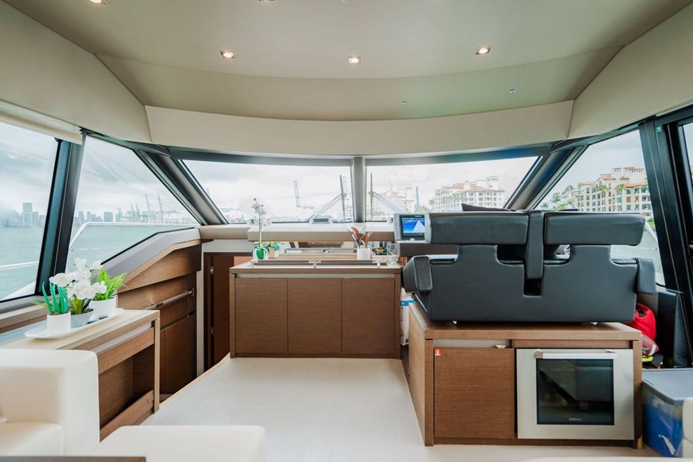 inside of a car aboard YACHTOOMA Yacht for Sale