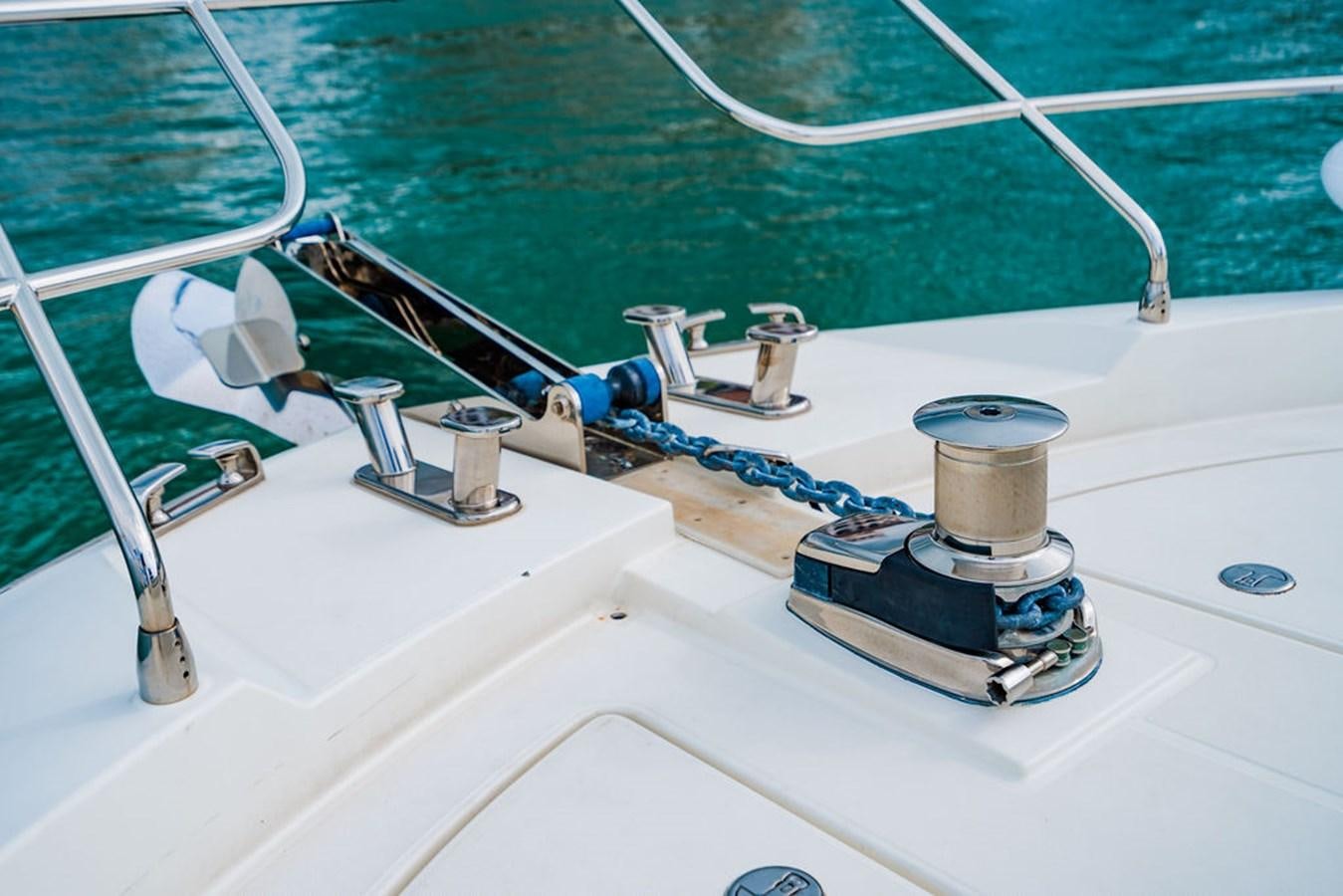 a boat with a device attached to it aboard YACHTOOMA Yacht for Sale