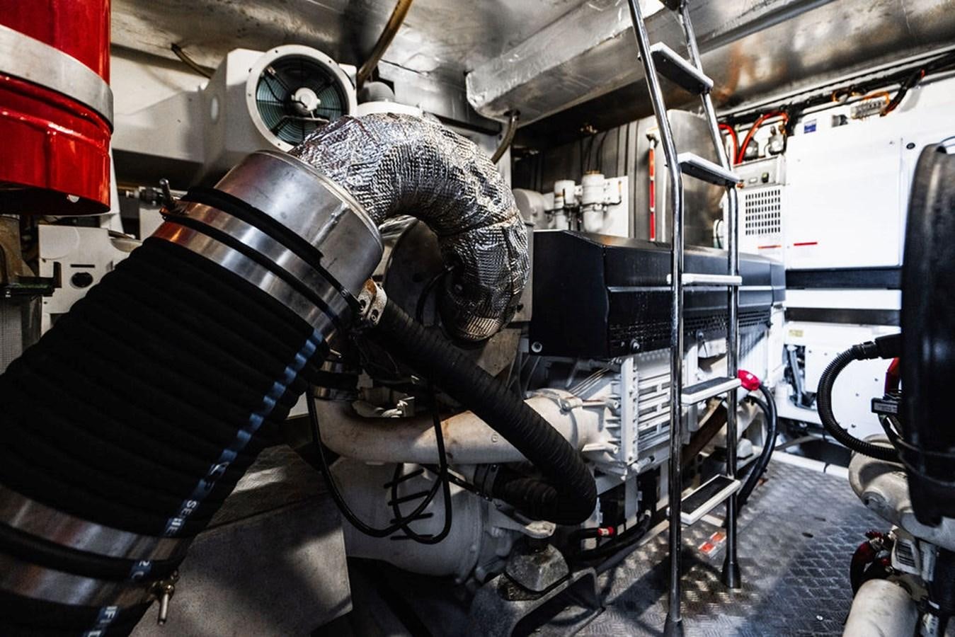 a car with a large head aboard YACHTOOMA Yacht for Sale