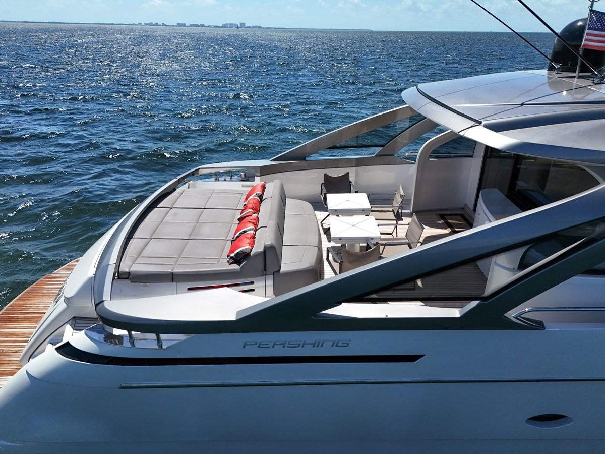 a boat on the water aboard SANS SOUCI VIII Yacht for Sale