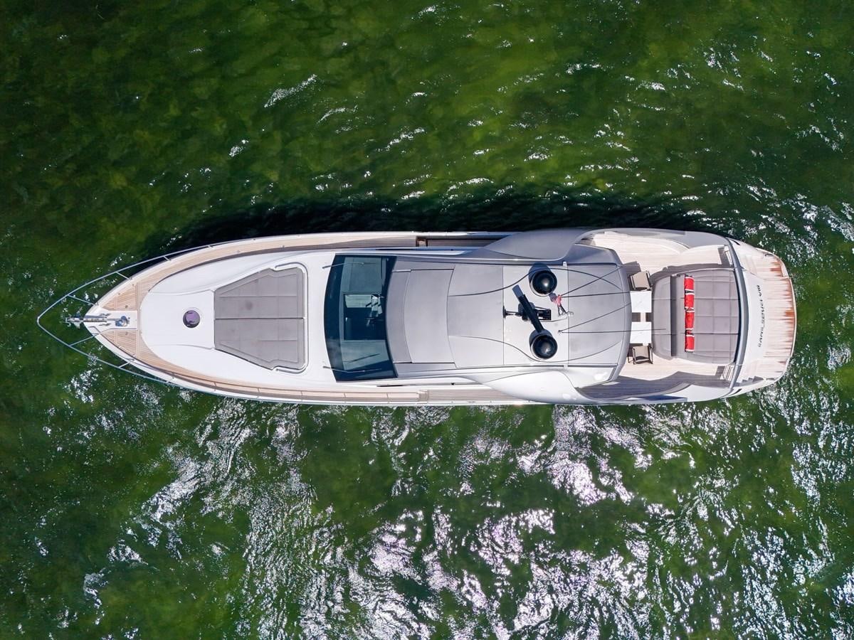 a car with a door on it aboard SANS SOUCI VIII Yacht for Sale