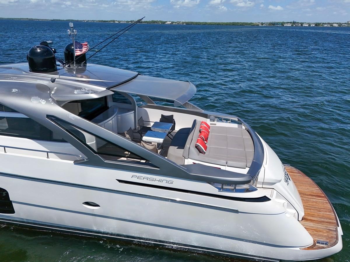 a boat on the water aboard SANS SOUCI VIII Yacht for Sale