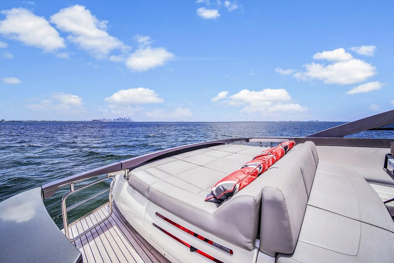 a boat on the water aboard SANS SOUCI VIII Yacht for Sale