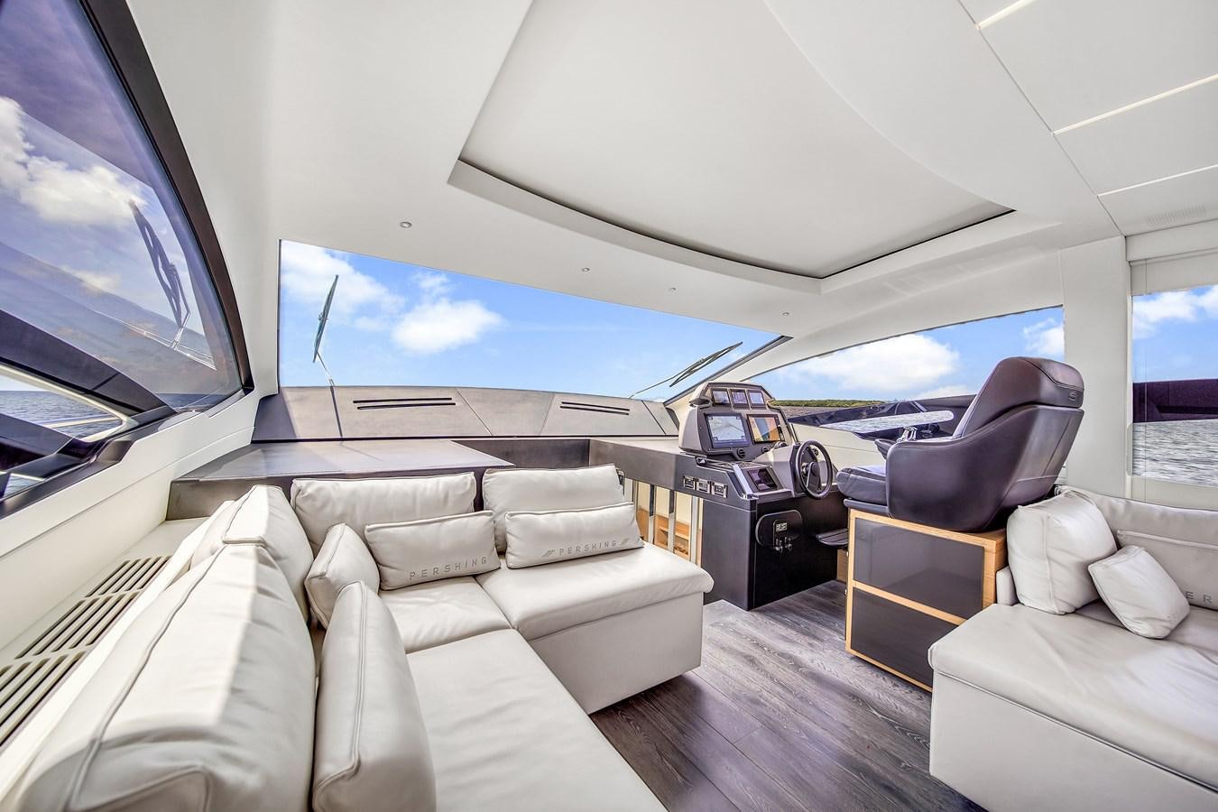 inside of an airplane aboard SANS SOUCI VIII Yacht for Sale