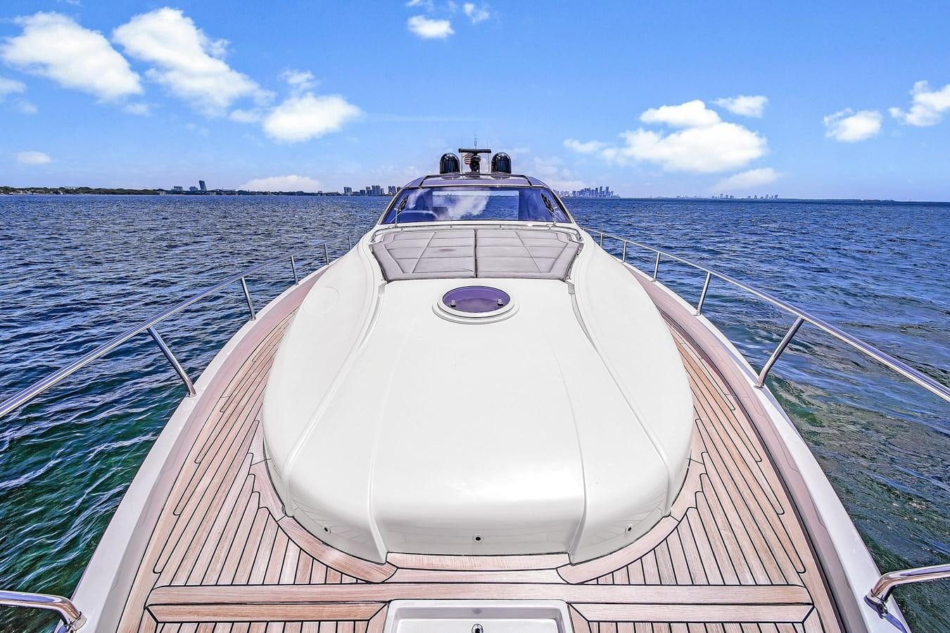 a boat on the water aboard SANS SOUCI VIII Yacht for Sale