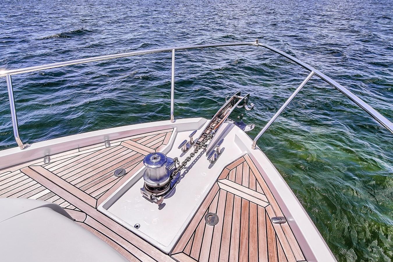 a boat on the water aboard SANS SOUCI VIII Yacht for Sale