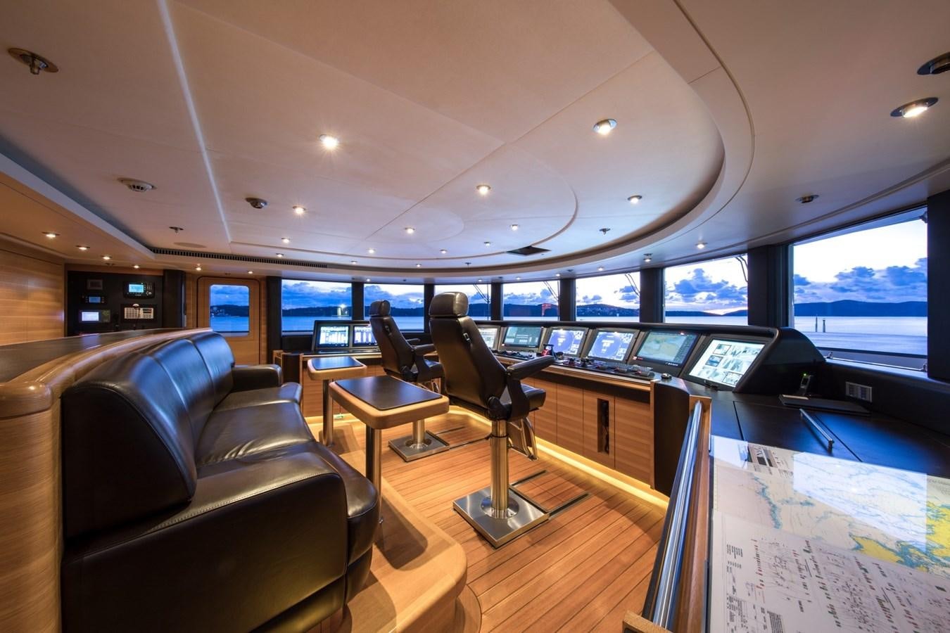inside of a bus aboard CAIPIRINHA Yacht for Sale