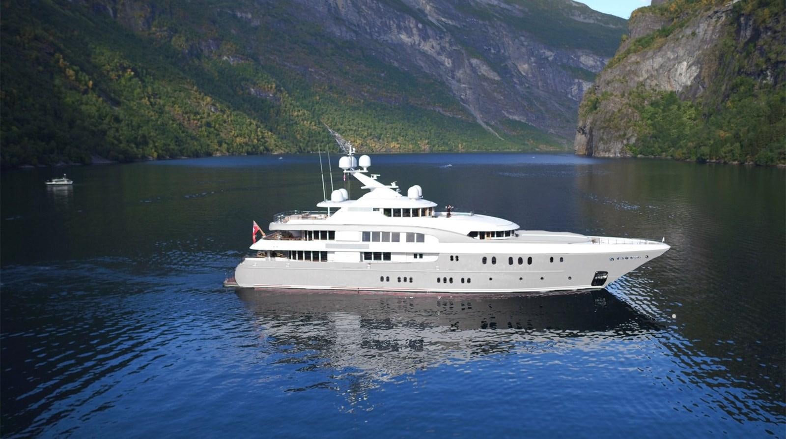 a boat on the water aboard CAIPIRINHA Yacht for Sale