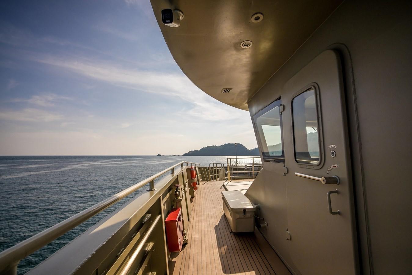 a boat on the water aboard VANORA Yacht for Sale