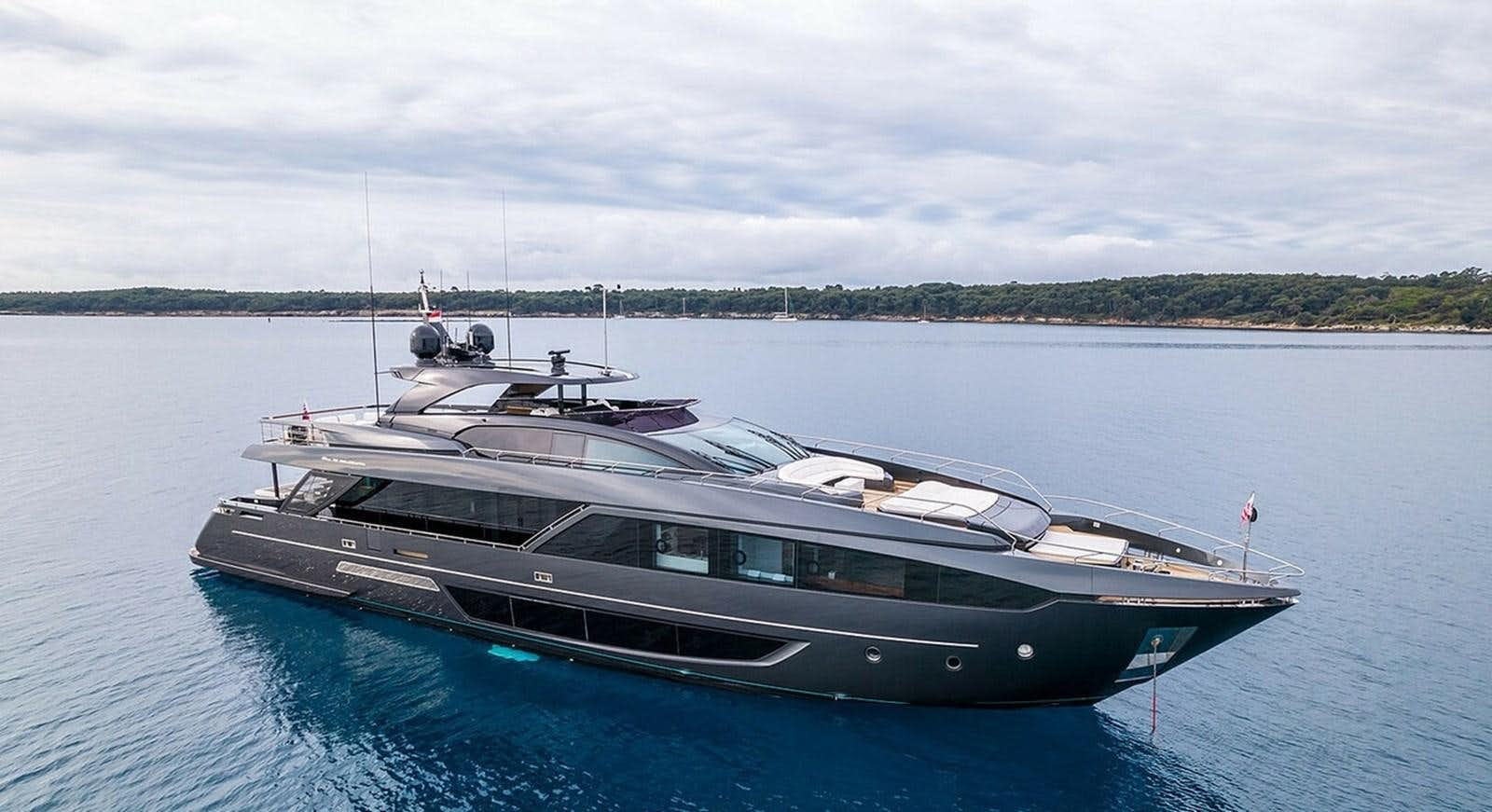 a boat on the water aboard ONYX Yacht for Sale