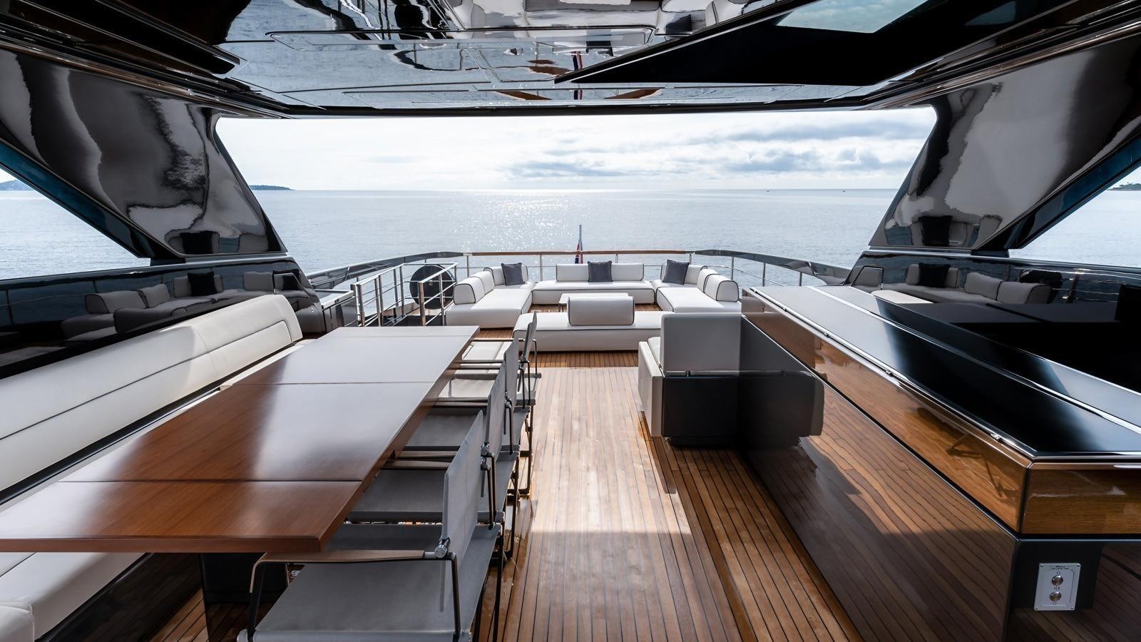 a boat on the water aboard LADY FIRST Yacht for Sale