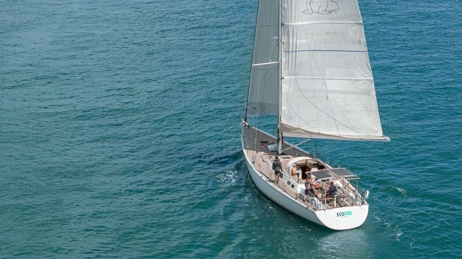 a sailboat on the water aboard ECOVER OF SKAGEN Yacht for Sale