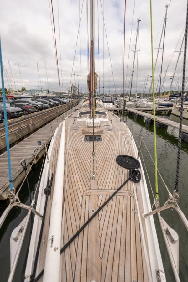 a boat is parked in a harbor aboard ECOVER OF SKAGEN Yacht for Sale