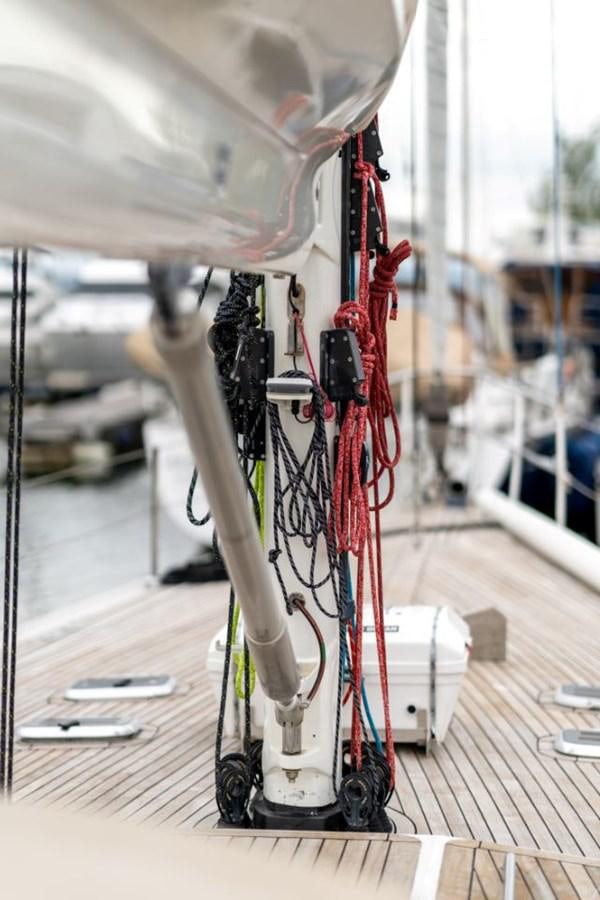 a machine with wires aboard ECOVER OF SKAGEN Yacht for Sale