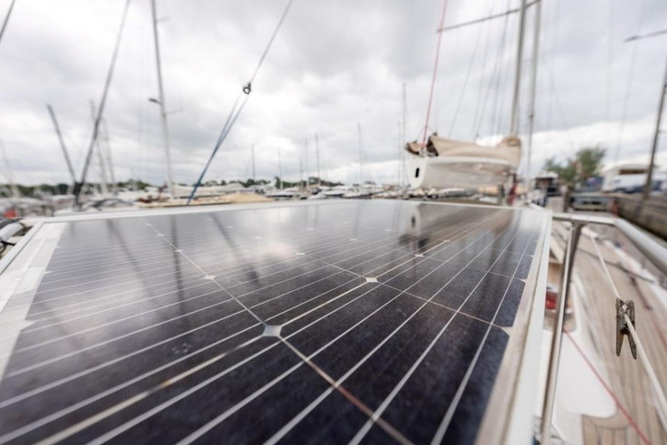 a view of a ship from a window of a ship aboard ECOVER OF SKAGEN Yacht for Sale
