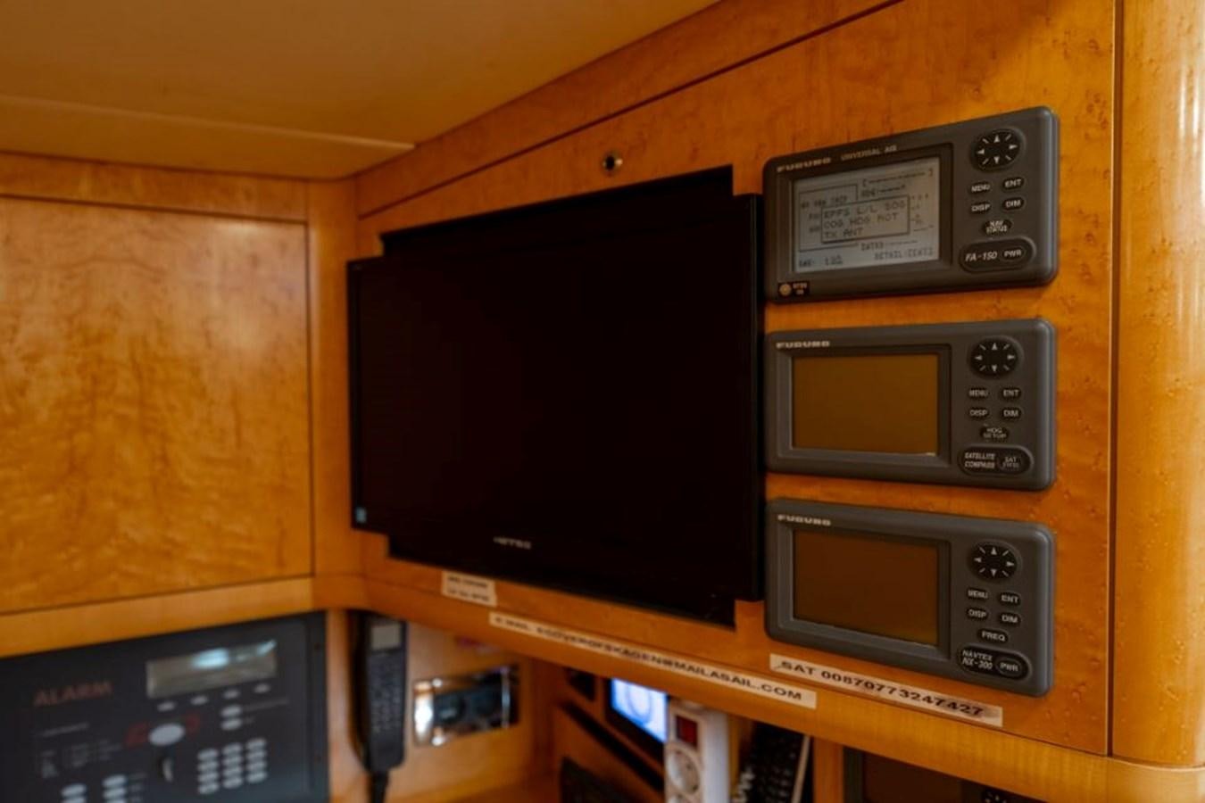 a tv and stereo equipment aboard ECOVER OF SKAGEN Yacht for Sale
