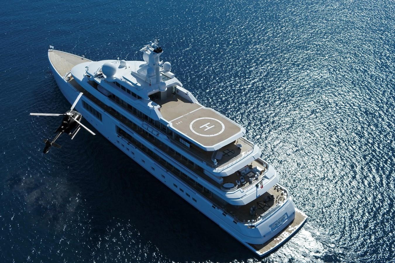 a boat on the water aboard LUMINOSITY Yacht for Sale