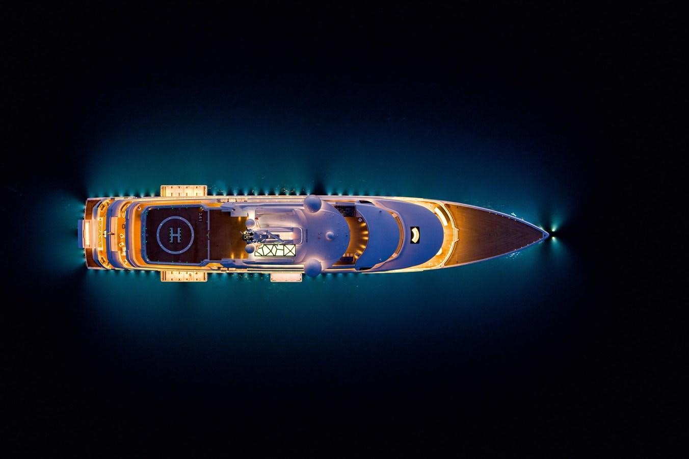 logo aboard LUMINOSITY Yacht for Sale