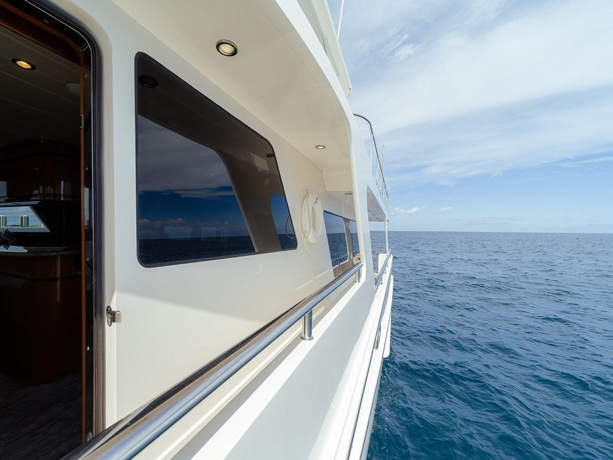 a boat on the water aboard ISOBEL III Yacht for Sale
