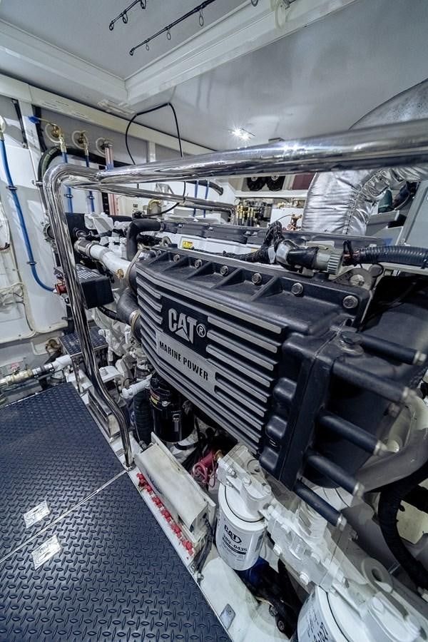 a large machine with many wires aboard ISOBEL III Yacht for Sale