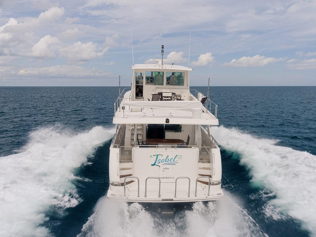 a boat on the water aboard ISOBEL III Yacht for Sale