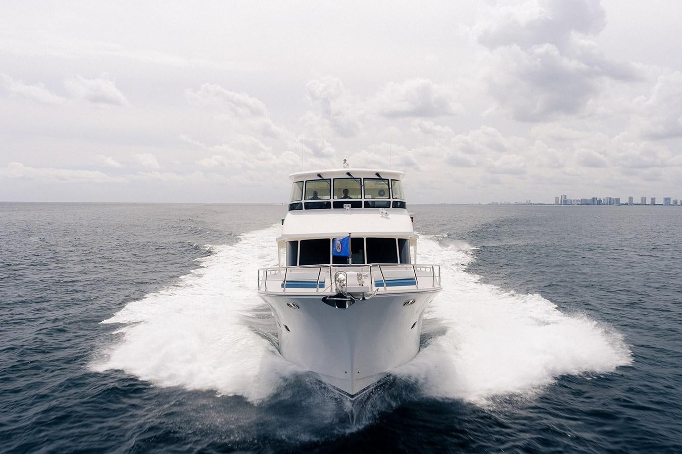 a boat on the water aboard ISOBEL III Yacht for Sale