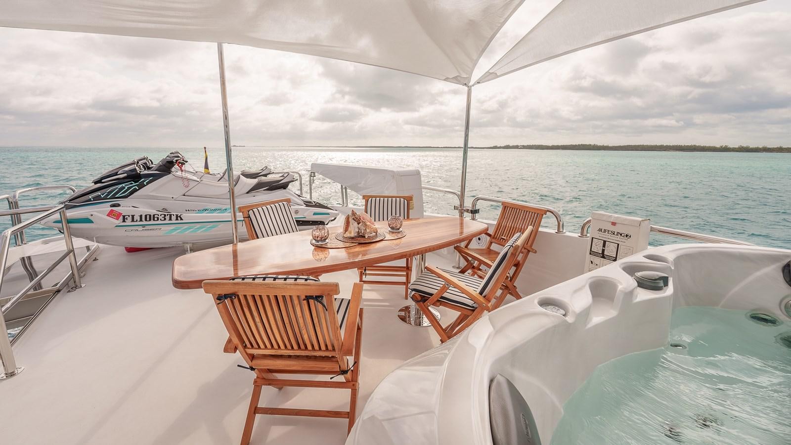 a boat on the water aboard B HAPPY Yacht for Sale