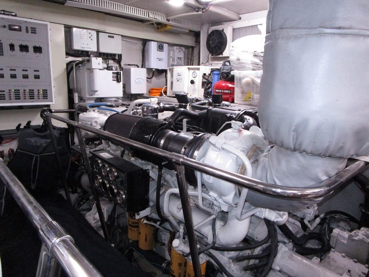 a factory with machinery aboard B HAPPY Yacht for Sale