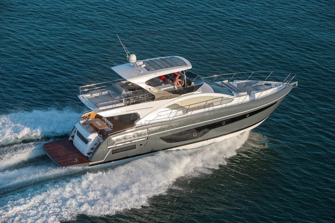 a boat on the water aboard SCHAEFER 660 Yacht for Sale