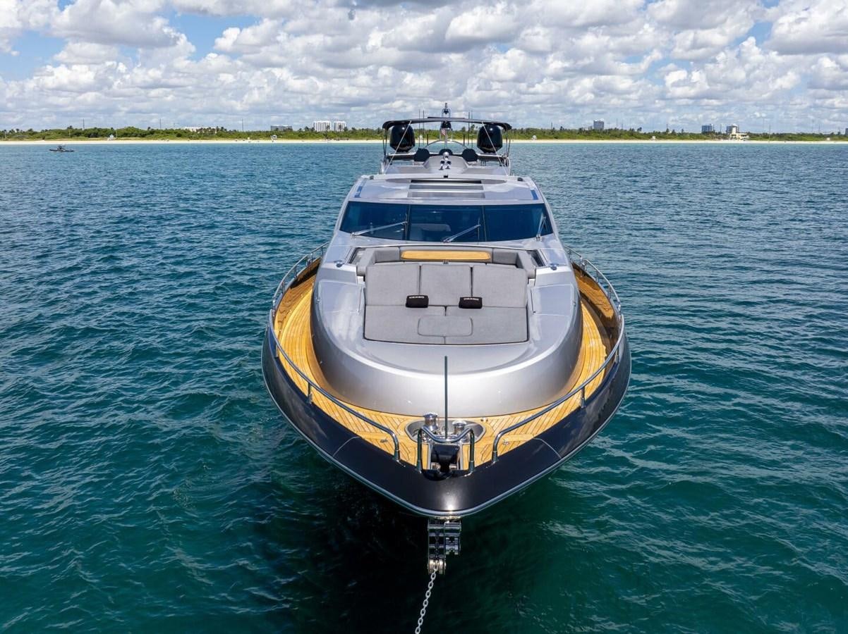 a boat in the water aboard PREDATOR 84 Yacht for Sale