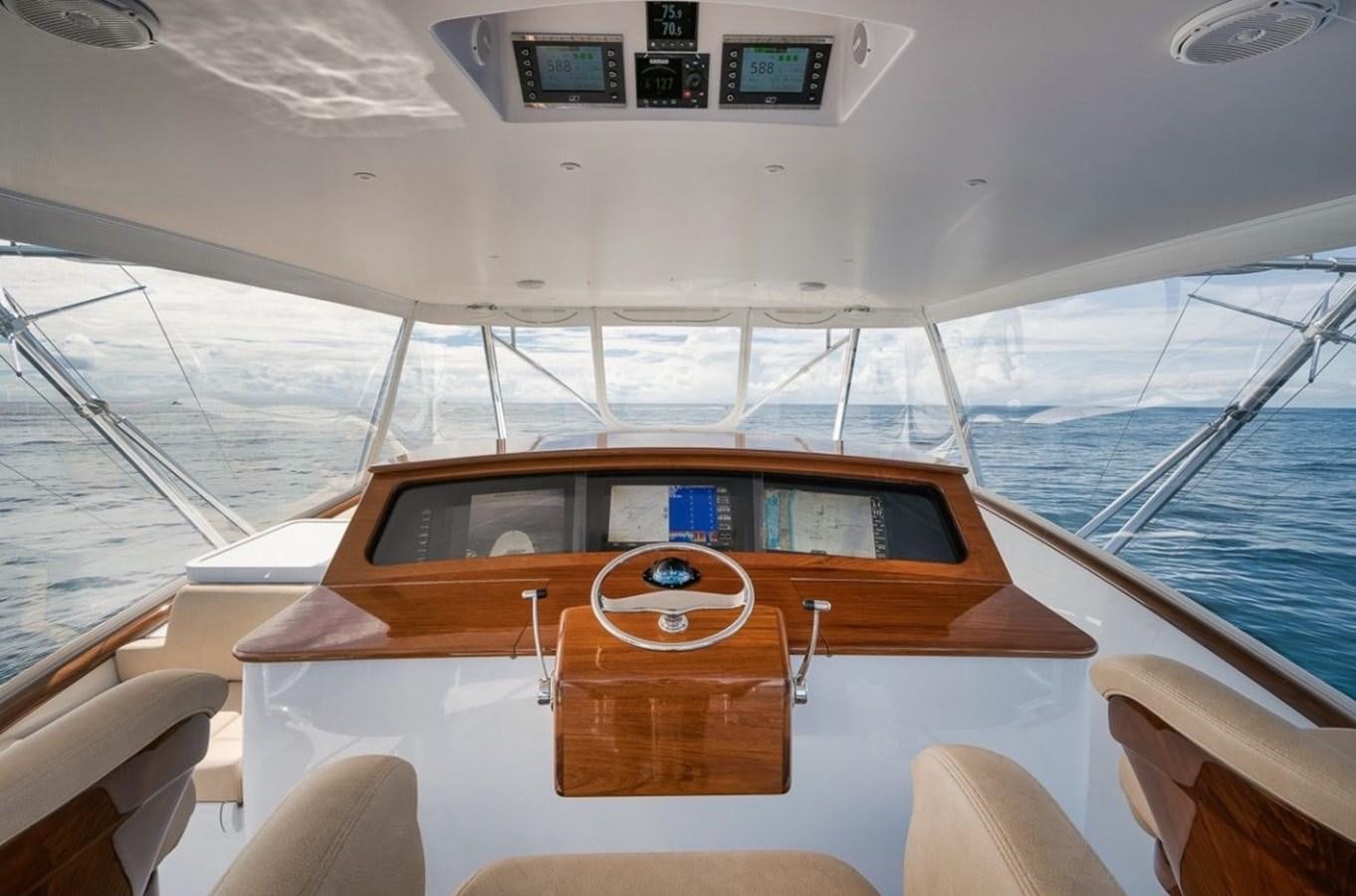 the inside of a boat aboard ARTEMIS Yacht for Sale