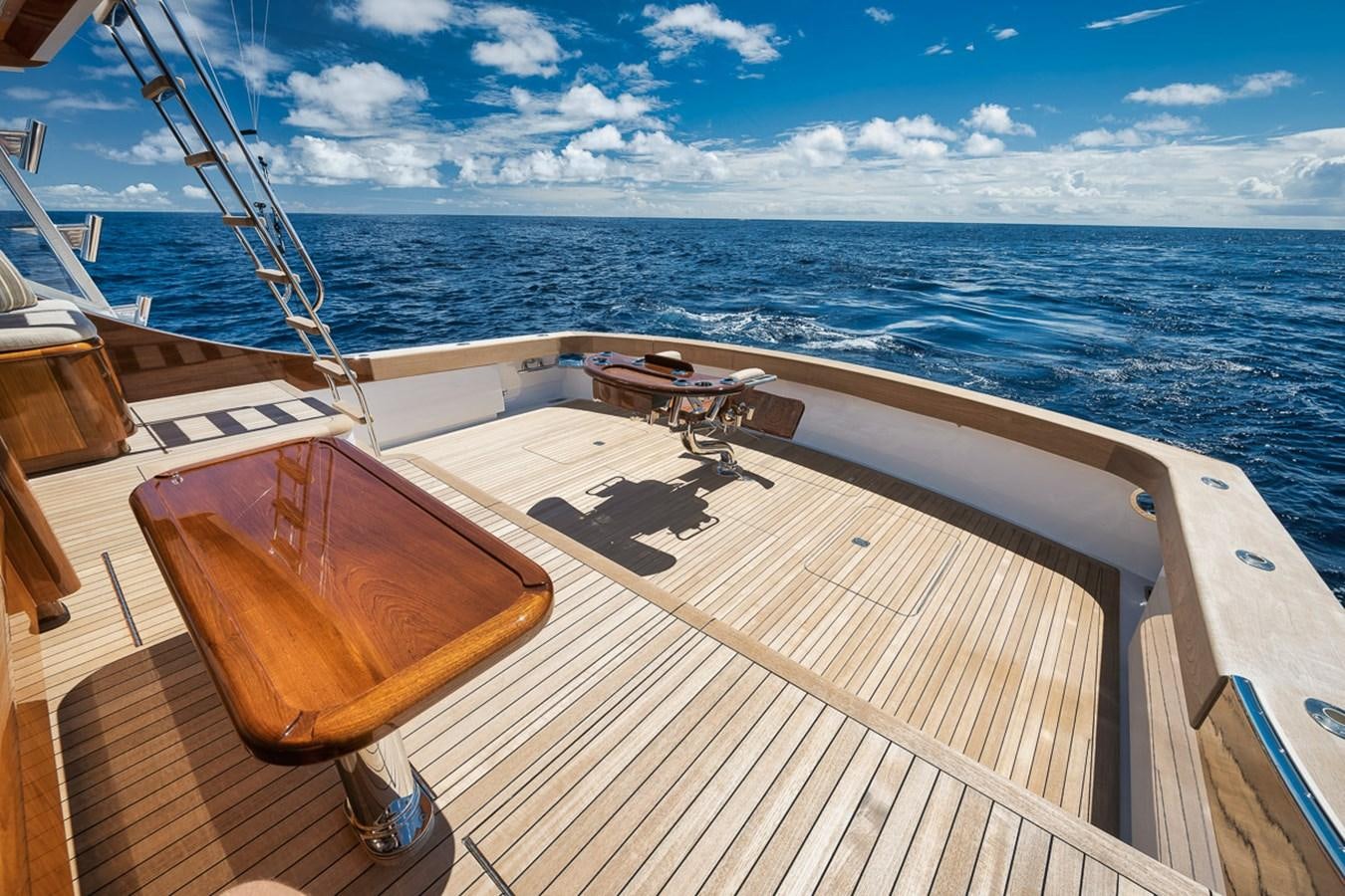 a boat on the water aboard ARTEMIS Yacht for Sale