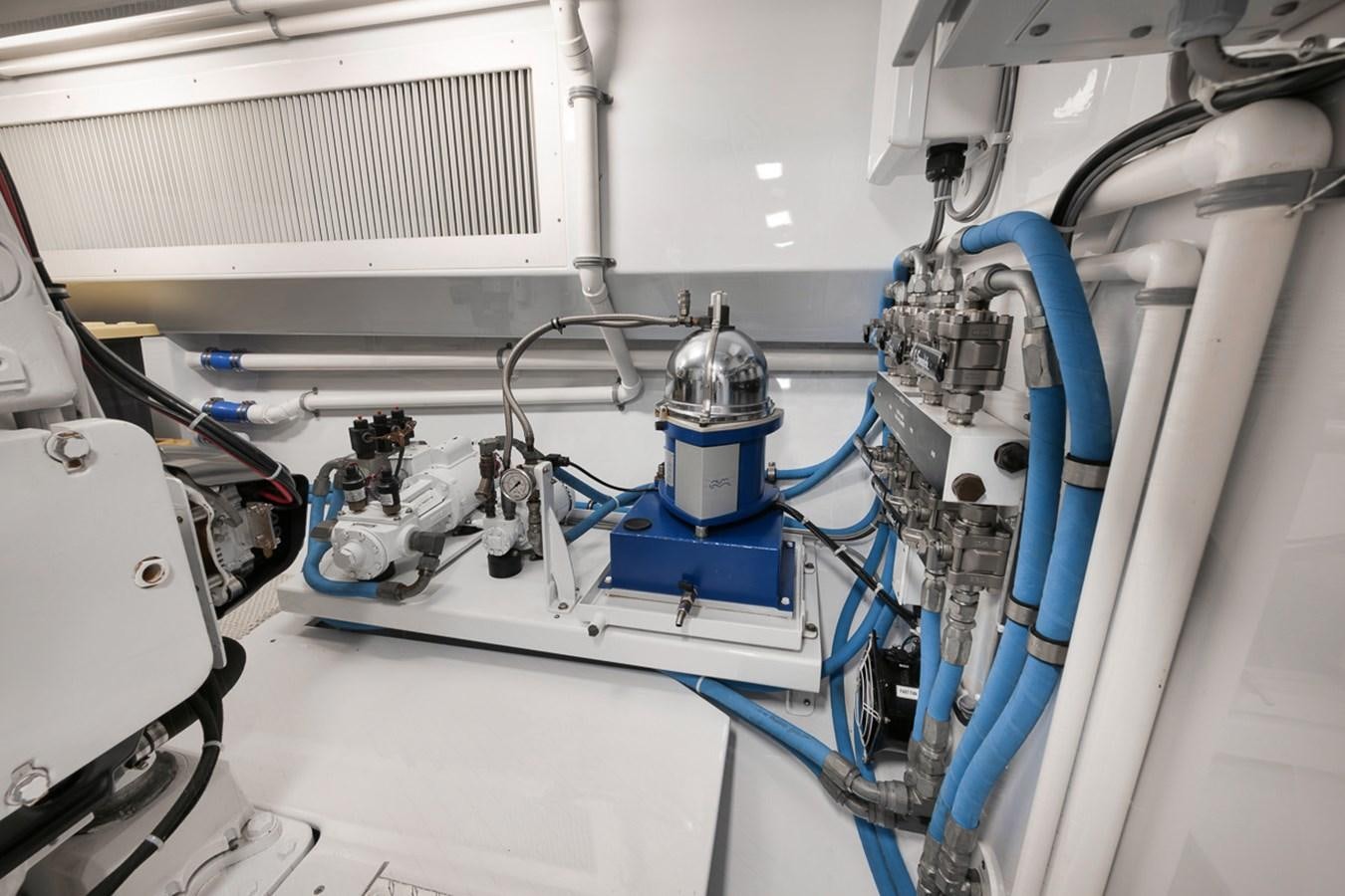a close-up of a machine aboard ARTEMIS Yacht for Sale