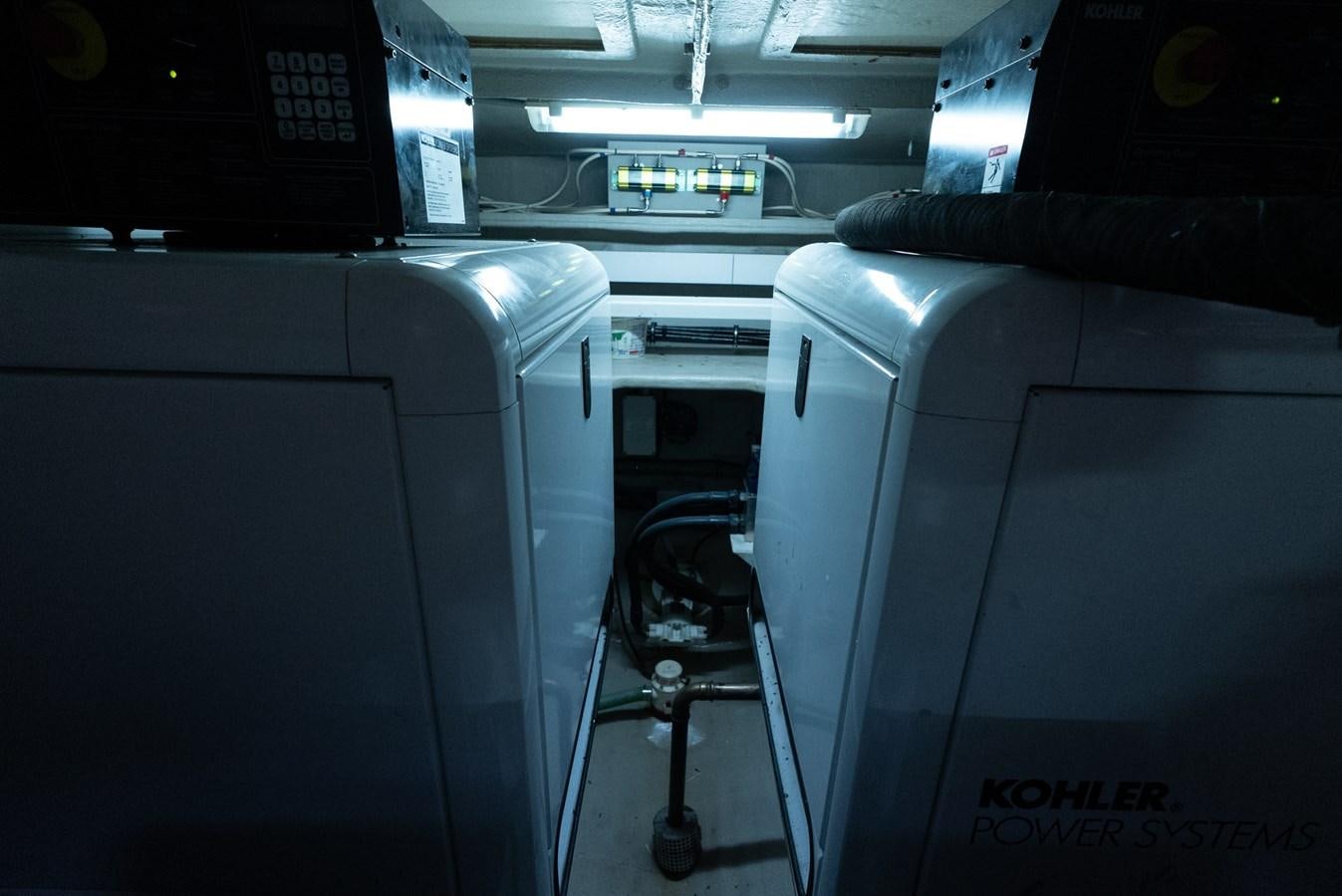 a close-up of a car aboard ROUND MIDNIGHT Yacht for Sale