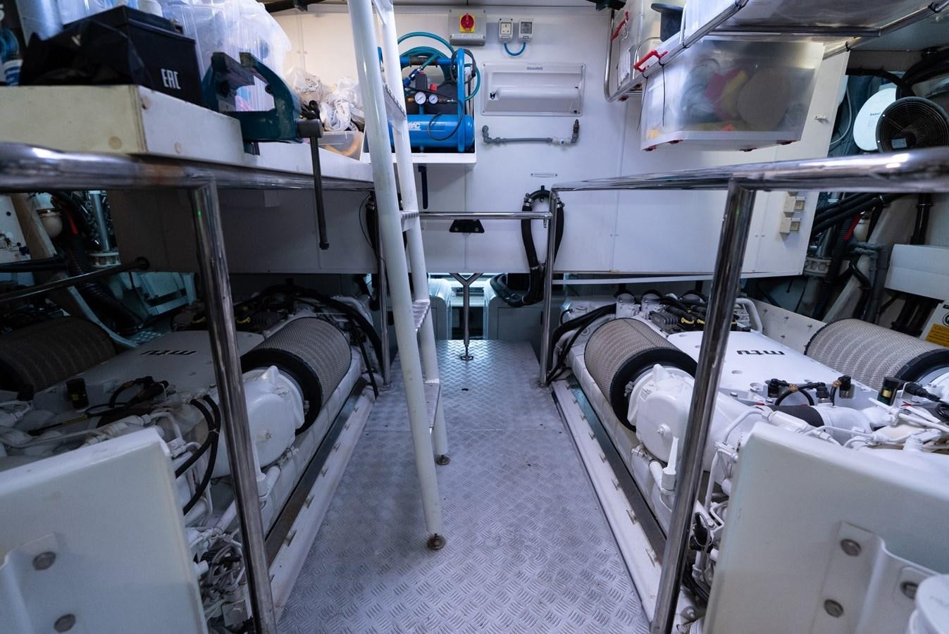 close-up of a room aboard ROUND MIDNIGHT Yacht for Sale