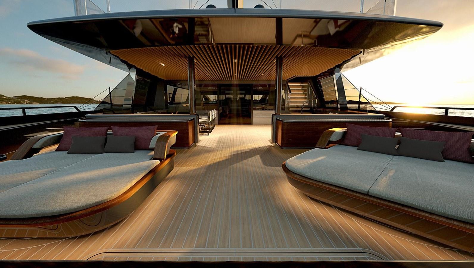 a boat on the water aboard PERINI NAVI 47M SLOOP Yacht for Sale