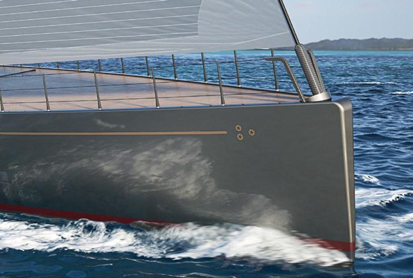 a large whale on a boat aboard PERINI NAVI 47M SLOOP Yacht for Sale