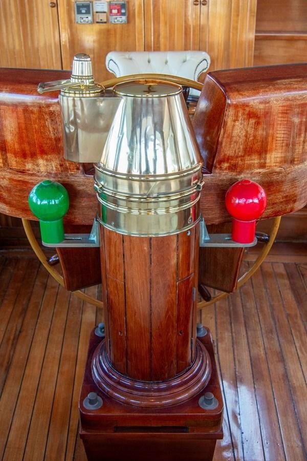a glass of beer aboard FOREVER Yacht for Sale