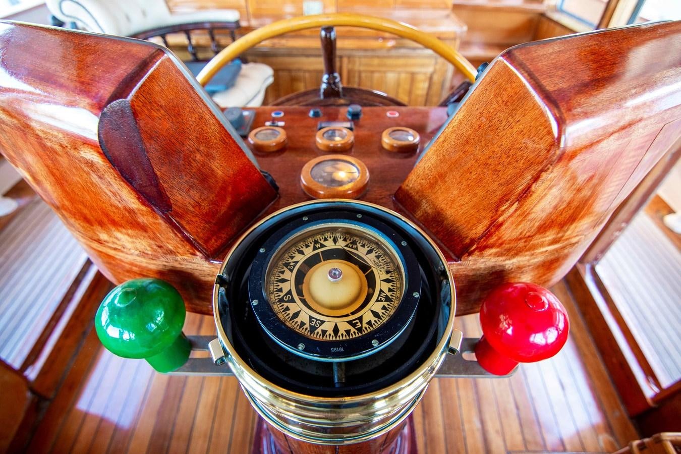 a close-up of a watch aboard FOREVER Yacht for Sale