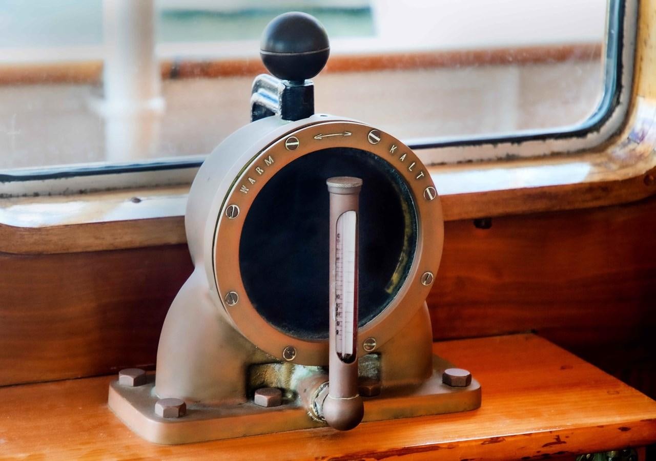 a close-up of a machine aboard FOREVER Yacht for Sale