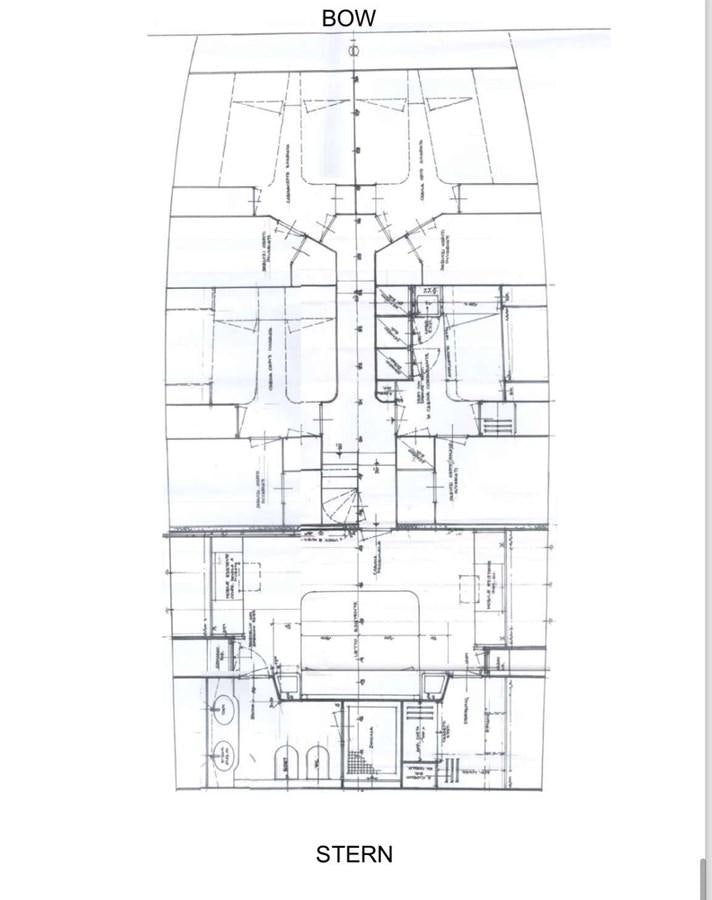 diagram, engineering drawing aboard FALCO Yacht for Sale