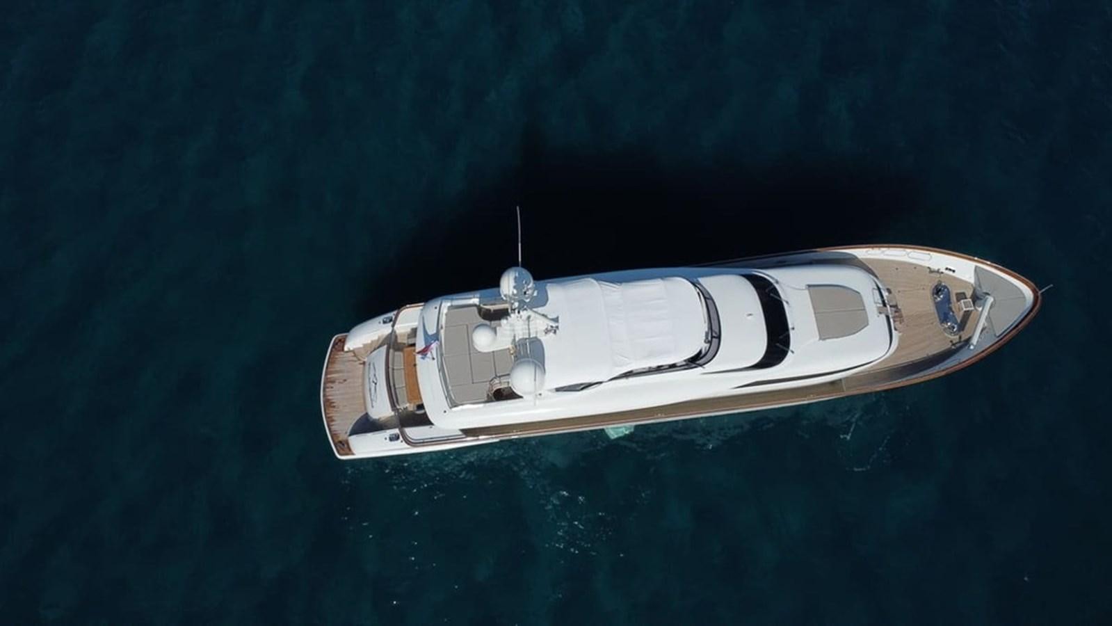 a space ship in the water aboard BALANDRAU Yacht for Sale