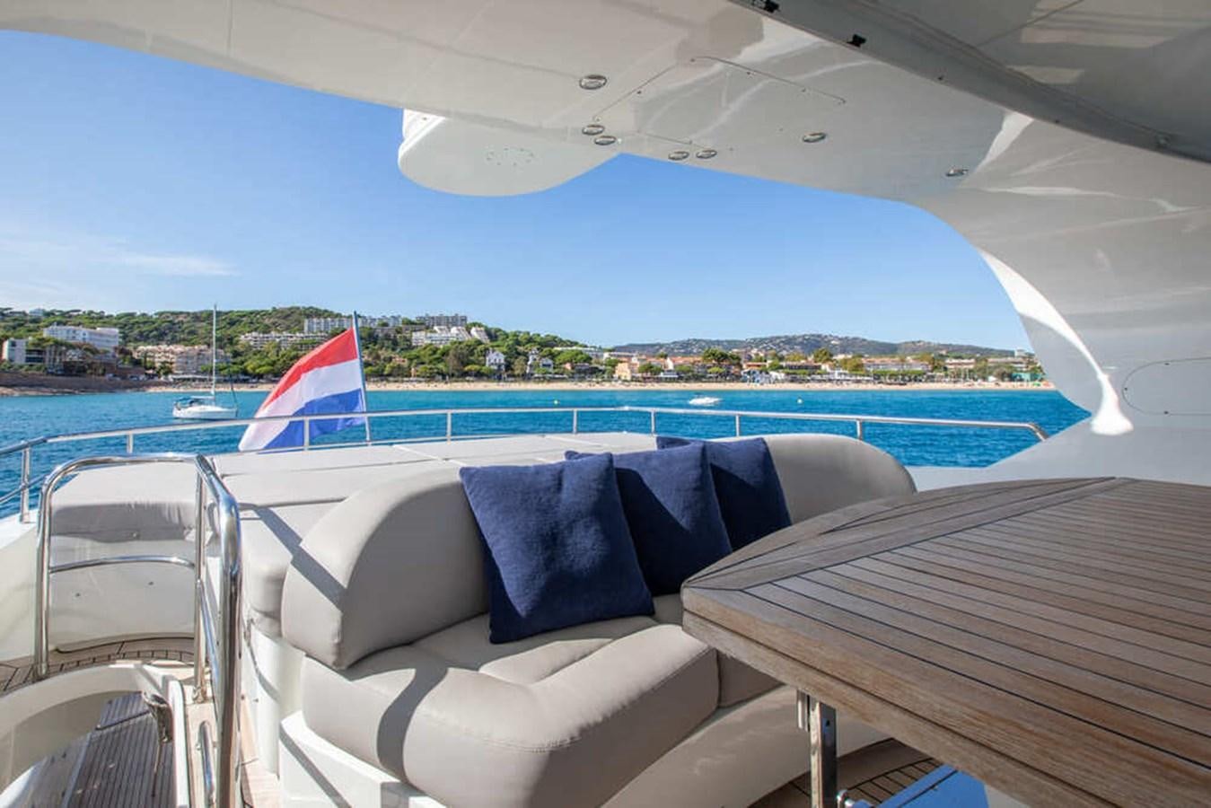 a boat on the water aboard BALANDRAU Yacht for Sale