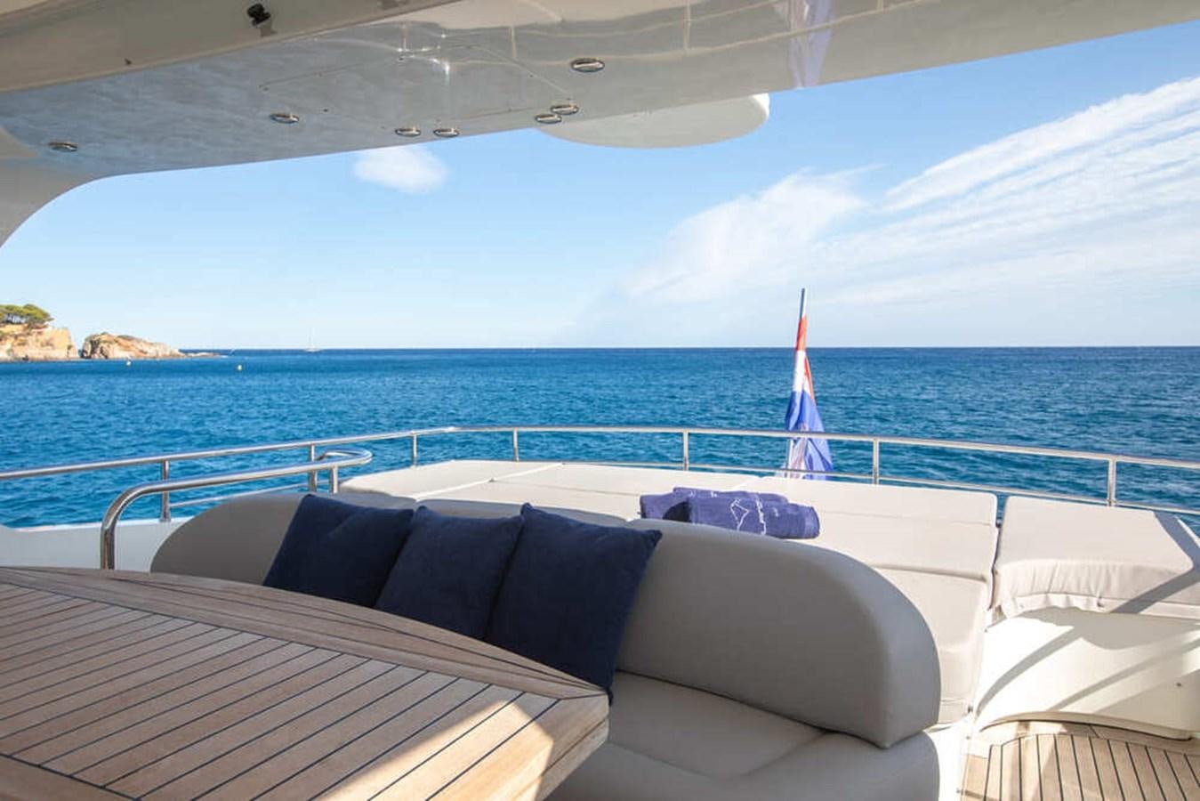 a boat on the water aboard BALANDRAU Yacht for Sale